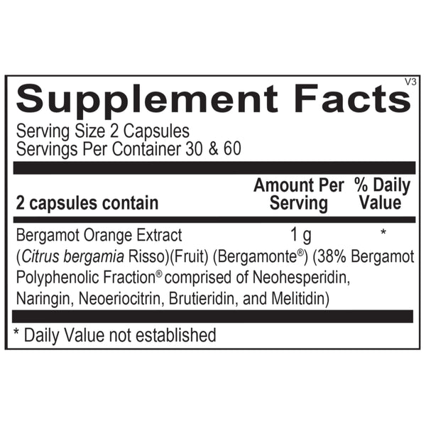 Bergamot CV - 60 Capsules