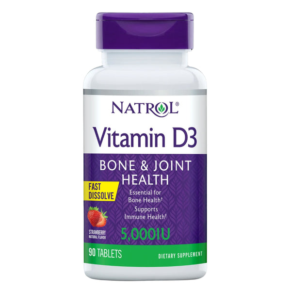 Vitamin D3 Bone & Joint Fast Dissolve Tablets - 90 Tablets