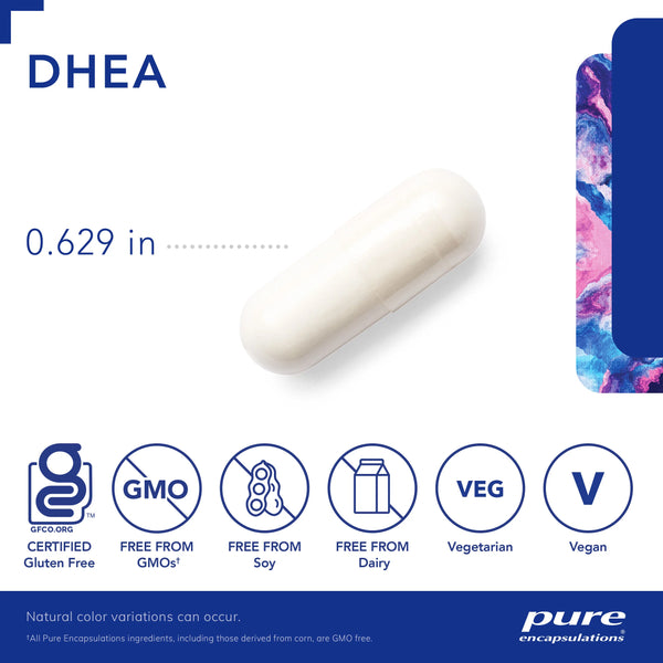 DHEA 25 mg - 60 Capsules